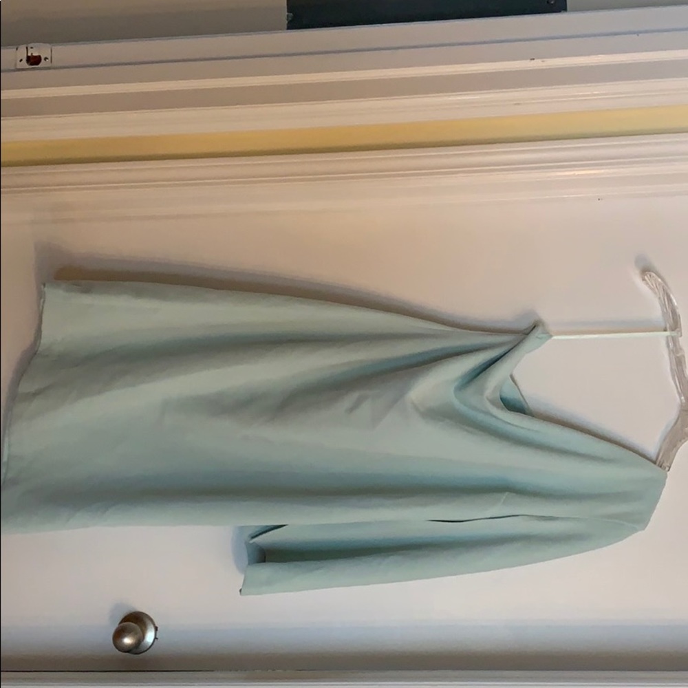 Eva Mendes mint dress in size 12